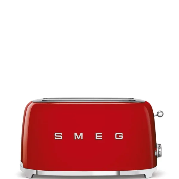 TSF02RDEU - Toaster Grille-pain 4 tranches Années 50 - Rouge de SMEG