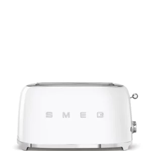 TSF02WHEU - Toaster Grille-pain 4 tranches Années 50 - Blanc de SMEG
