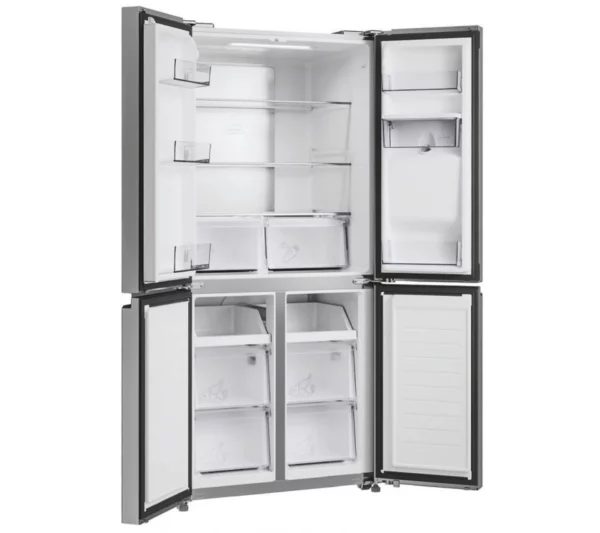 CANDY - GSLV50DSFX - Réfrigérateur Américain et Multiportes - 463 L - ELECTRO PO - Image portes ouverts