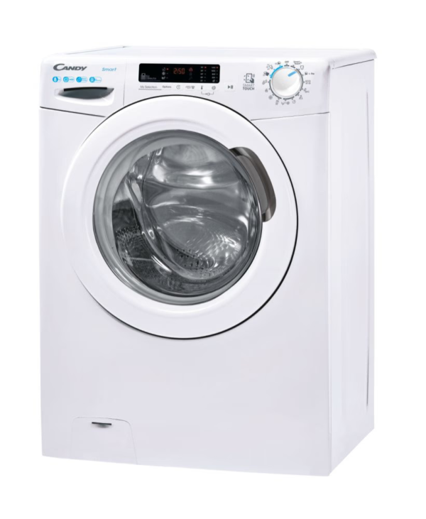 CANDY - CS1482DE-S - Lave-linge frontal - 8 kg -ELECTRO PO - vue de coté