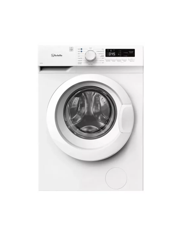 VEDETTE - LFV372W - Lave-linge frontal - 7 kg - Classe: D - vue de face - Disponible chez Electro PO