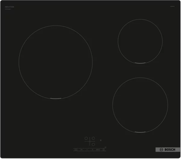 BOSCH - PUC611BB5E - Plaque induction - 4600 W - Table de cuisson - Disponible chez Electro PO - Vue de face