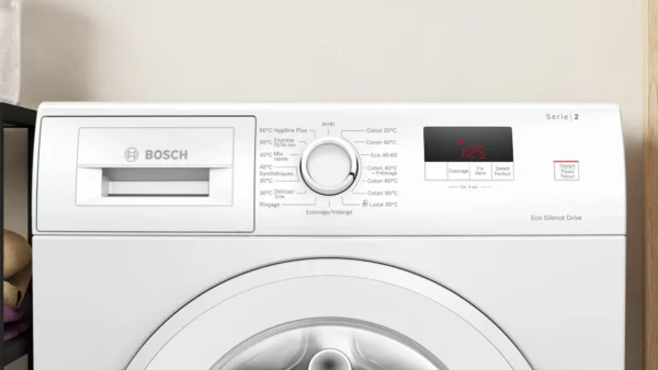 BOSCH - WGE02406FR - Lave-linge frontal - avec hublot - 7 kg - Vue de face - Disponible chez Electro PO