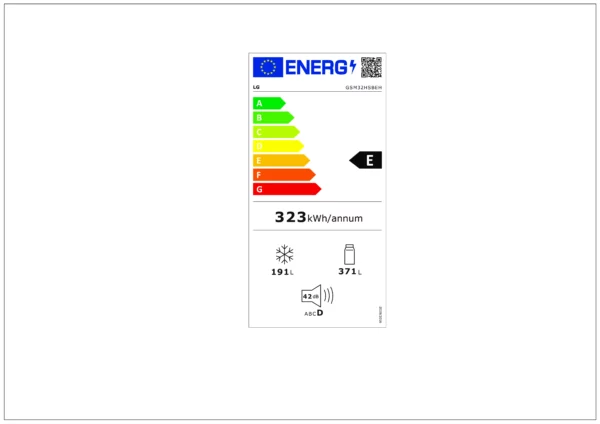 LG - GSM32HSBEH - Réfrigérateur Américain - Compresseur Smart Inverter – Image 4