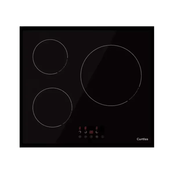 plaque à induction BI372 3 foyers avec fonction Booster et minuterie