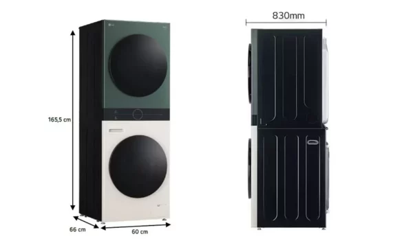 LG - F214WT8PB - Lave-linge 12kg/Sèche-linge 10kg – Image 4