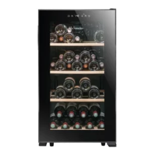 LS52BLACK cave à vin compacte 52 bouteilles design noir