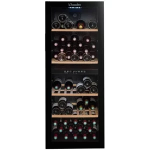 SLS90DZ cave à vin double zone 91 bouteilles design noir