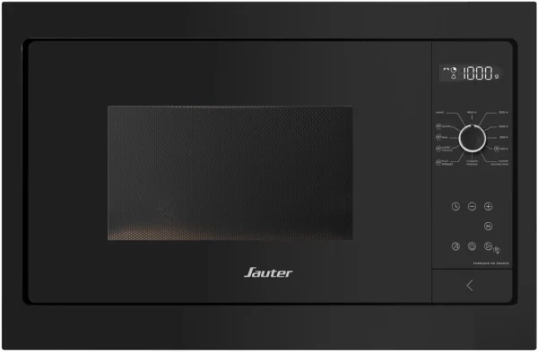 micro-ondes encastrable SAUTER SMS7121B finition noire