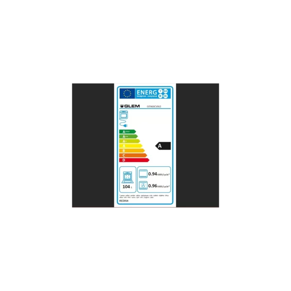 GLEM - GE960CVIX2 - Piano de cuisson gaz – Image 4