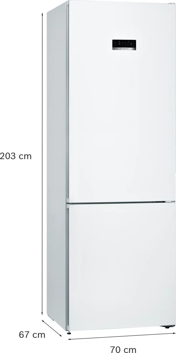 BOSCH - KGN49XWEA - Réfrigérateur combiné - Total No Frost – Image 2