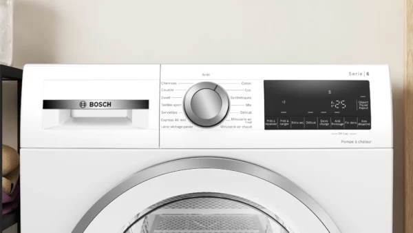 BOSCH - WQG2420MFR - Sèche-Linge Pompe à chaleur - 9kg – Image 3