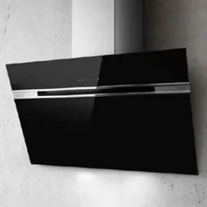 Hotte murale décorative ELICA Stripe PRF0100991C 90 cm noire
