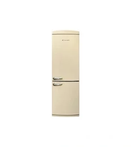 Réfrigérateur combiné crème Brandt BVC8661NV