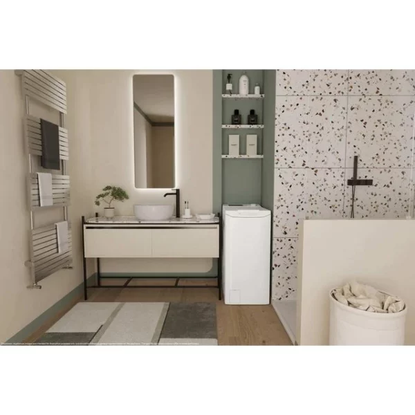 CANDY - TCA473D3-S - Lave-linge Top - 7kg – Image 3