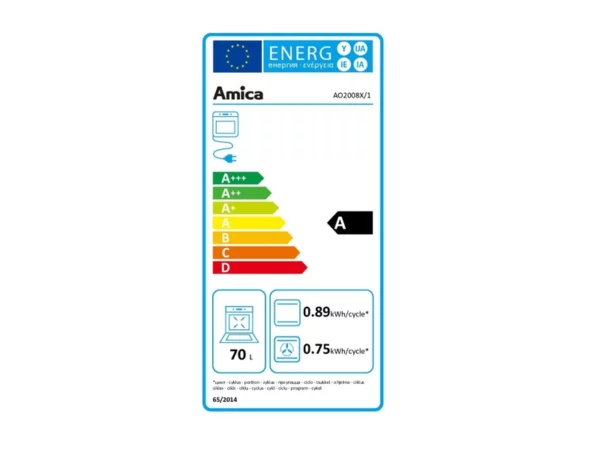 AMICA - AO2008X/1 - Four encastrable - 70L – Image 3