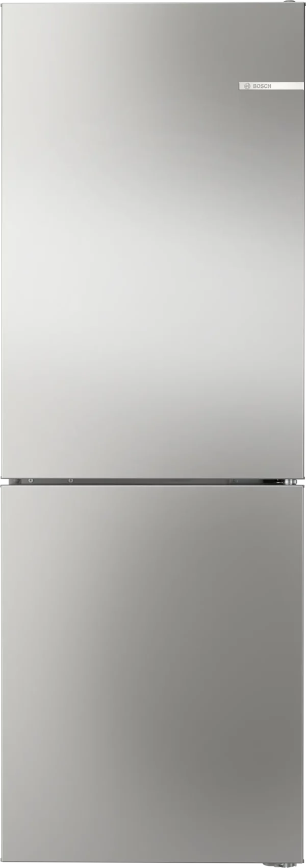 Réfrigérateur Bosch KGN33NSDB argent avec congélateur bas