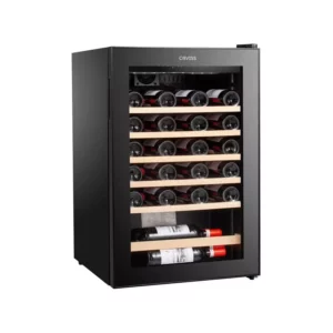Cave à vin S148CBEG noire, 48 bouteilles, 1 zone