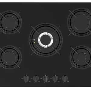 PO66AMPGC15500GB de face, 5 feux + wok