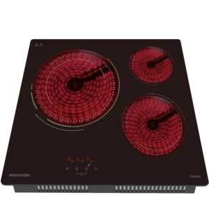 PO66AMPVC13570B de face, 3 feux vitrocéramique